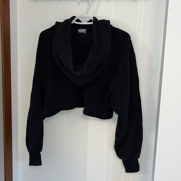 TNA cozy fleece boyfriend cropped hoodie - Picture 3 of 4